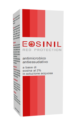 EOSINIL RED PROTECTION LOZIONE A BASE DI EOSINA AL 2% IN SOLUZIONE ACQUOSA 50 ML ANTIMICROBICO ANTIESSUDATIVO - Farmamood