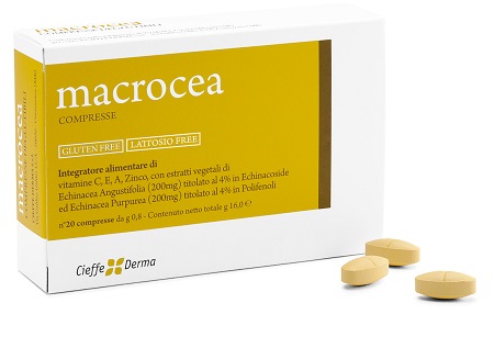 MACROCEA 20 COMPRESSE DEGLUTIBILI - Farmamood