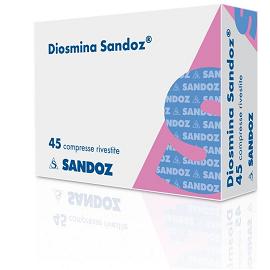 DIOSMINA SANDOZ 45 COMPRESSE RIVESTITE - Farmamood