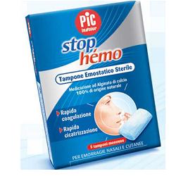 TAMPONE EMOSTATICO STERILE STOP HEMO 5BUSTE - Farmamood