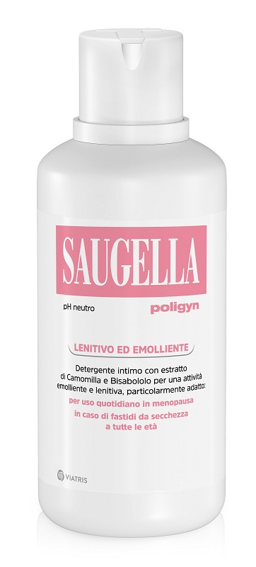 SAUGELLA POLIGYN PH NEUTRO DETERGENTE INTIMO LENITIVO ED EMOLLIENTE 500 ML - Farmamood