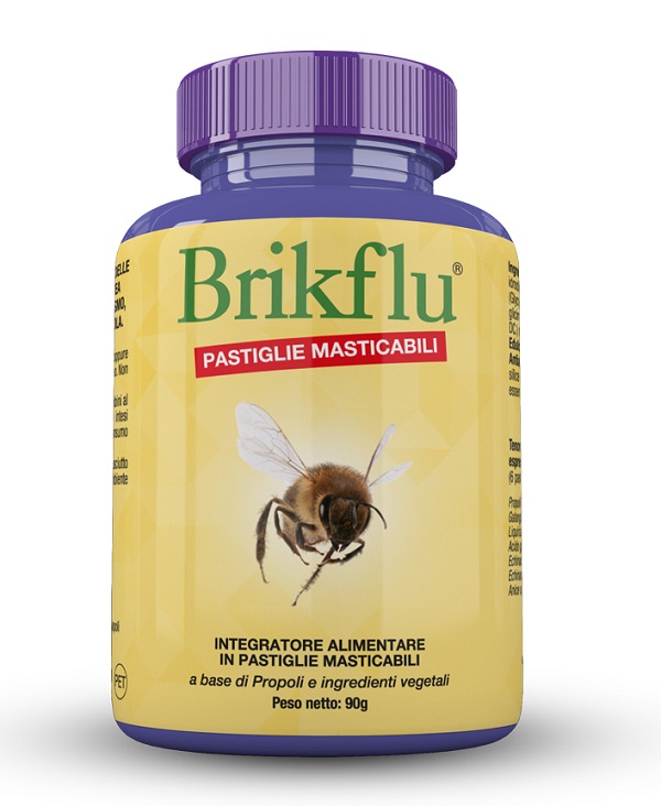 BRIKFLU CARAMELLE PROPOLI 90 G - Farmamood