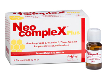 NEOCOMPLEX PLUS 10 FLACONCINI MONODOSE 10 ML - Farmamood