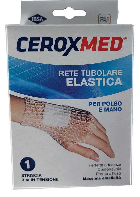 CEROXMED RETE TUBOLARE MANO/POLSO 3 M 1 PEZZO - Farmamood