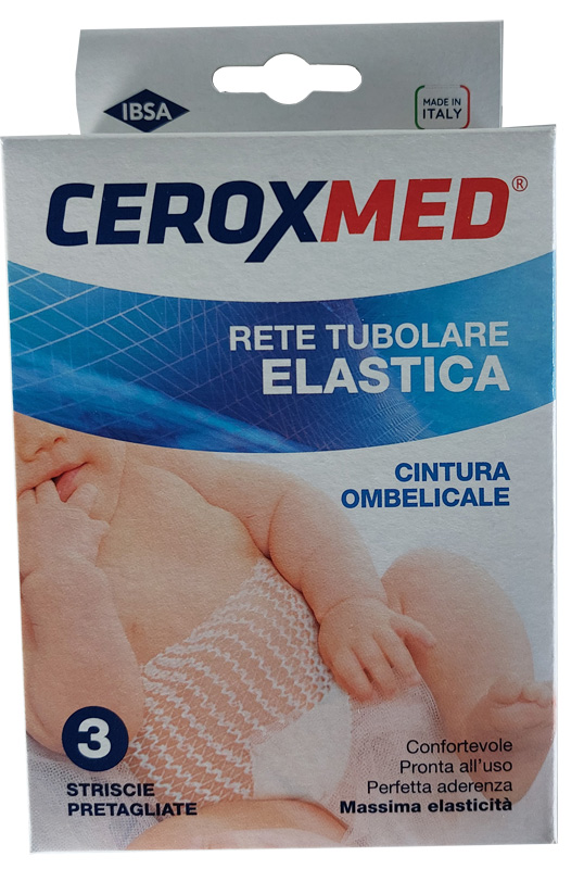 CEROXMED RETE TUBOLARE CINTURA OMBELICALE 3 PEZZI - Farmamood