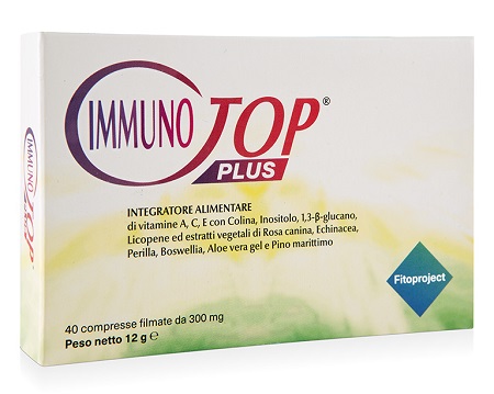 IMMUNOTOP PLUS 40 COMPRESSE - Farmamood
