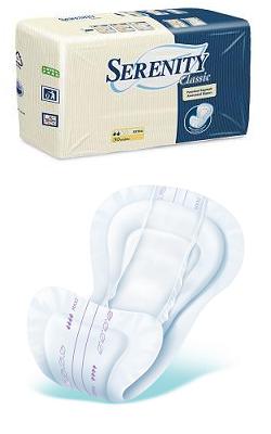 PANNOLONE PER INCONTINENZA SERENITY SAGOMATO SUPER IN TESSUTO NON TESSUTO 30 PEZZI - Farmamood