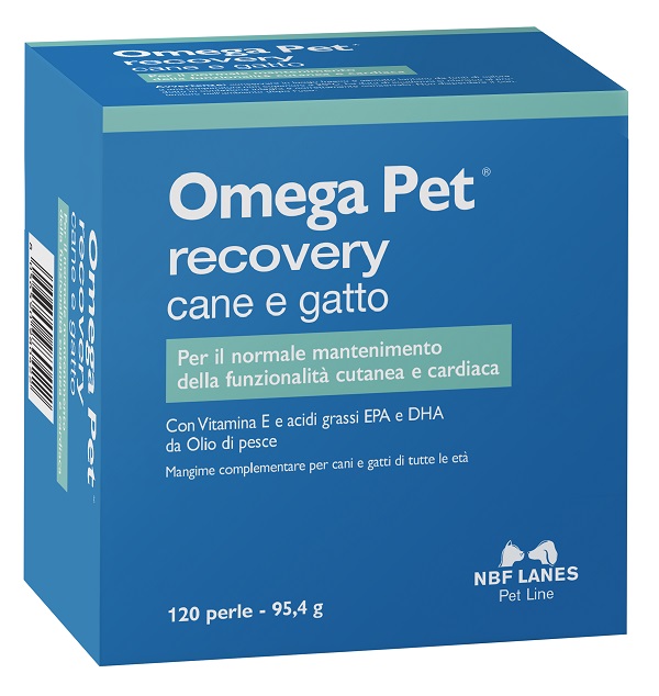 OMEGA PET RECOVERY BLISTER 120 PERLE - Farmamood
