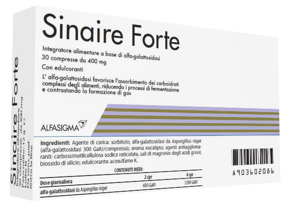 SINAIRE FORTE 30 COMPRESSE - Farmamood