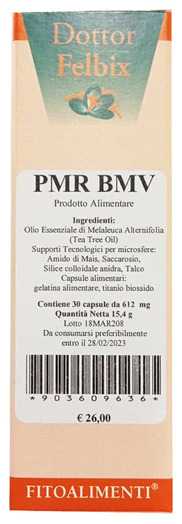 PMR BMV 30 OPERCOLI 17 G - Farmamood