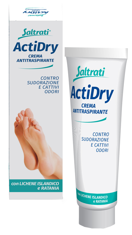 SALTRATI ACTIDRY CREMA ANTITRASPIRANTE 100 ML - Farmamood