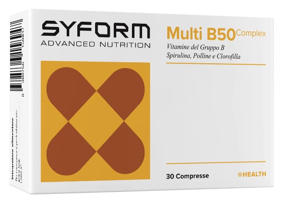 MULTI B50 COMPLEX 30 COMPRESSE DA 1200 MG - Farmamood