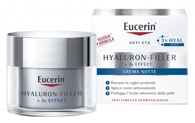 EUCERIN CREMA HYALURON-FILLER NOTTE 50 ML - Farmamood