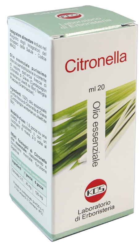 CITRONELLA OLIO ESSENZIALE 20 ML - Farmamood