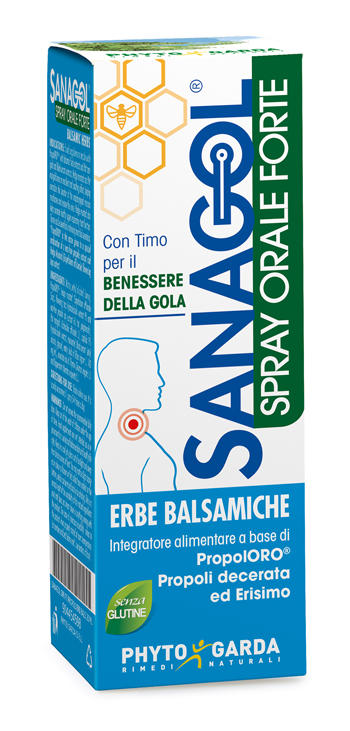 SANAGOL SPRAY FORTE ERBE BALSAMICHE 20 ML - Farmamood