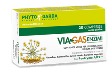 VIAGAS ENZIMI 30 COMPRESSE - Farmamood