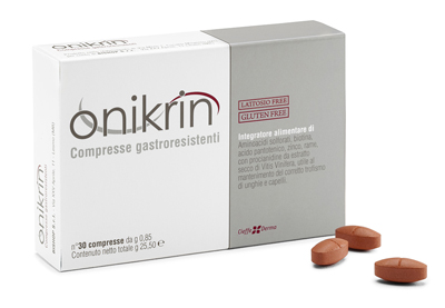 ONIKRIN 30 COMPRESSE - Farmamood