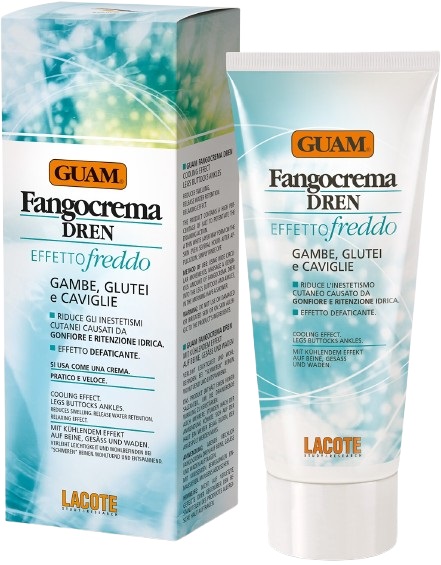 GUAM FANGOCREMA DREN EFFETTO FREDDO 200 ML - Farmamood