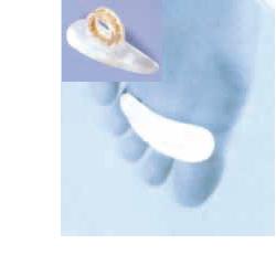 SUPPORTO DITA A MARTELLO OPPO MISURA SMALL. PREVIENE CALLOSITA' E DITA A MARTELLO. SUPPORTO INDICATO PER STIRARE LE DITA DEL PIEDE CONTRATTE. UTILE PER RIDURRE IL DOLORE - Farmamood