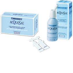 ACQUASAL SOLUZIONE ISOTONICA IRRIGAZIONE NASALE ACQUA TERMALE 20 FLACONCINI MONODOSE 5 ML - Farmamood