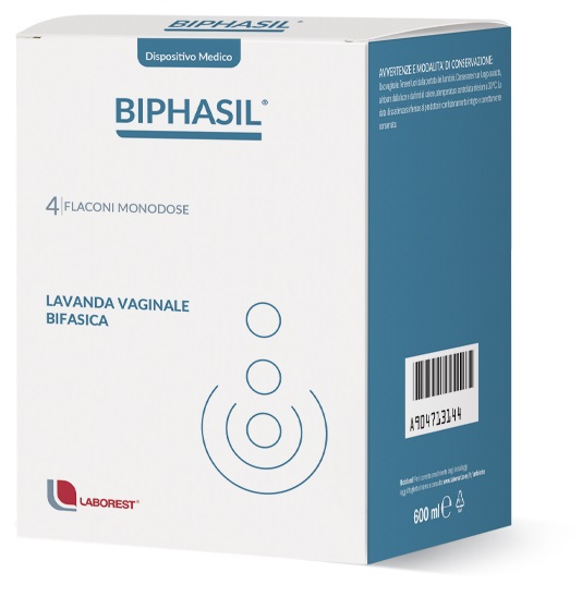 BIPHASIL TRATTAMENTO VAGINALE 4 FLACONIX150 ML - Farmamood