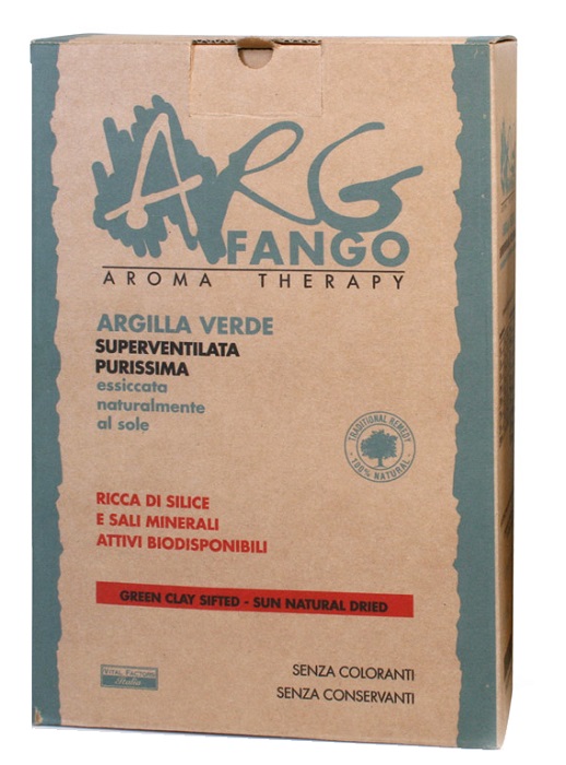 ARGFANGO AROMA THERAPY ARGILLA VERDE SUPERVENTILATA PURISSIMA 1 KG - Farmamood