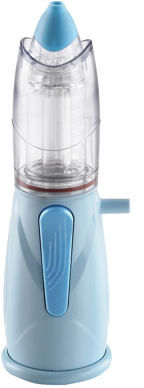 AEROSOL PER ALTE VIE RESPIRATORIE RINOWASH COLORE AZZURRO CON CAMPANA UNIVERSALE - Farmamood