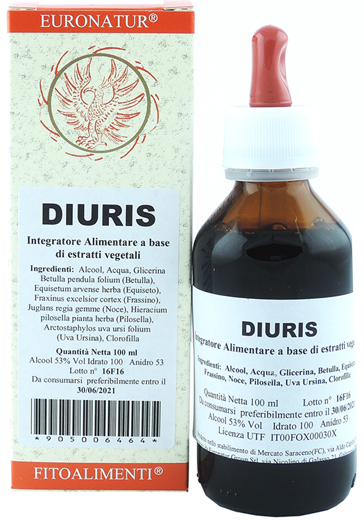DIURIS GOCCE 100 ML - Farmamood