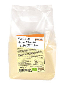 FARINA KAMUT BIANCA TIPO 0 BIO 500 G - Farmamood