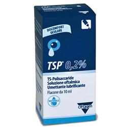 SOLUZIONE OFTALMICA TSP 0,2% TS POLISACCARIDE FLACONE 10 ML - Farmamood