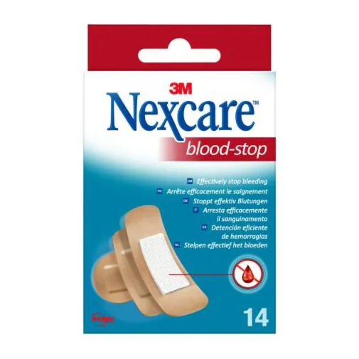CEROTTO NEXCARE PREPARATO EMOSTATICI NEXCARE BLOOD STOP 14 PEZZI - Farmamood
