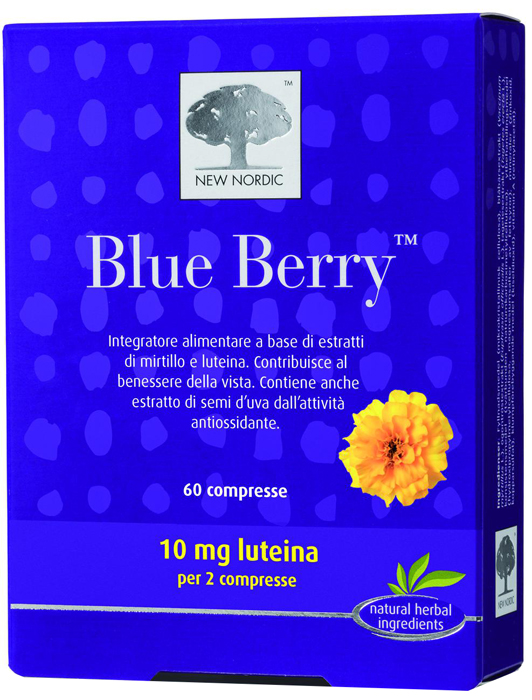 BLUE BERRY 60 COMPRESSE - Farmamood