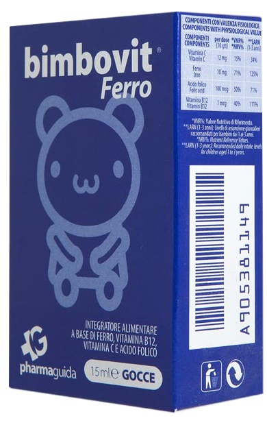BIMBOVIT FERRO GOCCE 15 ML - Farmamood