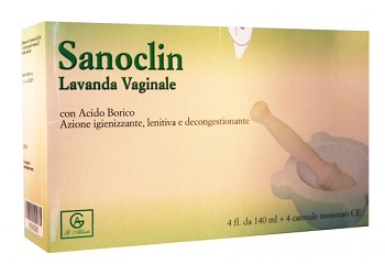 SANOCLIN LAVANDA VAGINALE 4 FLACONI 140 ML - Farmamood