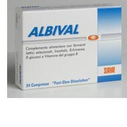 ALBIVAL PROBIOTICO 24 COMPRESSE - Farmamood