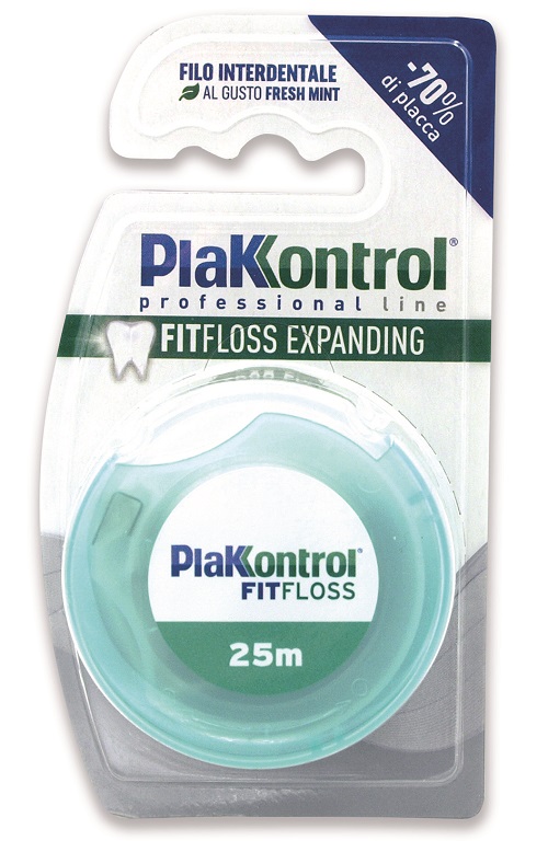 PLAKKONTROL FIT FLOSS FILO 25 M - Farmamood