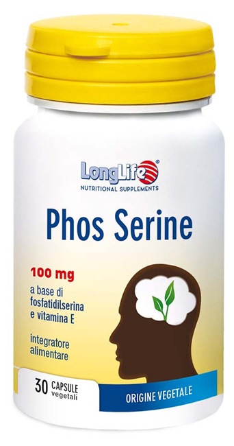 LONGLIFE PHOS SERINE 30 CAPSULE - Farmamood