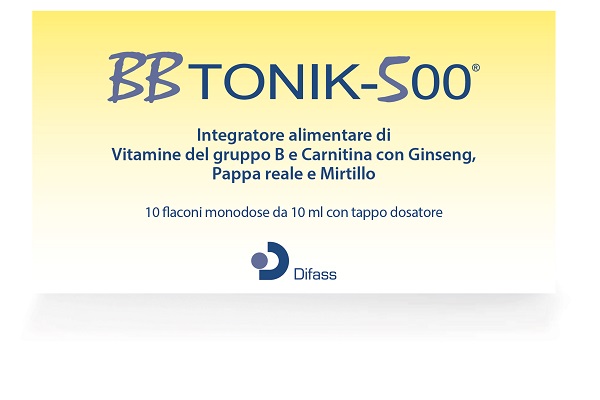 BBTONIK 500 10 FLACONCINI 10 ML - Farmamood