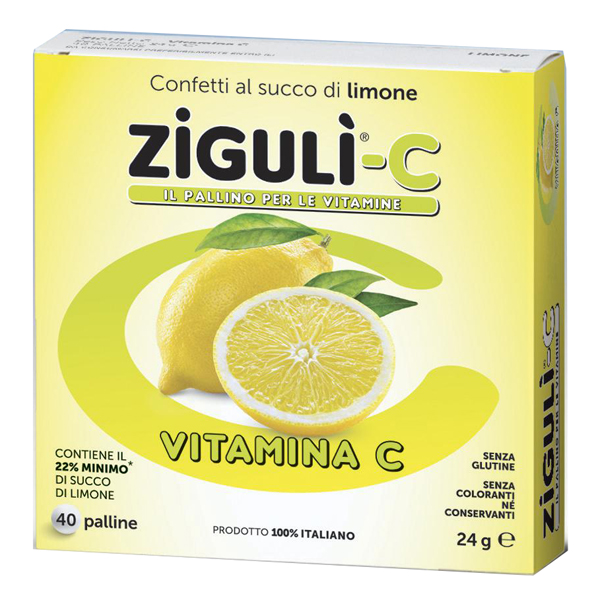 ZIGULI C LIMONE 40 CONFETTI 24 G - Farmamood