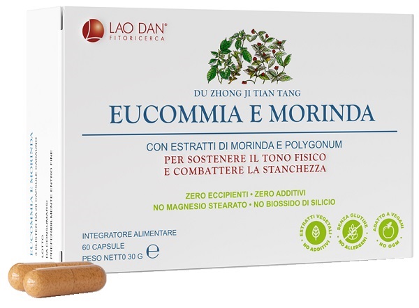 EUCOMMIA MORINDA 60 COMPRESSE BLISTER - Farmamood