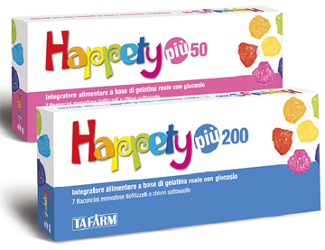 HAPPETY PIU 50 7 FLACONCINI 50 MG - Farmamood