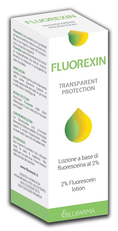 FLUOREXIN TRANSPARENT PROTECTION LOZIONE ANTIBATTERICA 50 ML - Farmamood