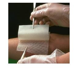 GARZA MEDICATA BACTIGRAS CON CLOREXIDINA ACETATO 0,5% 15X20CM 10 PEZZI - Farmamood