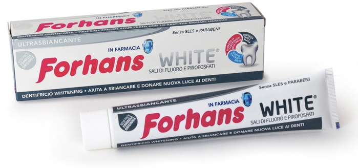 FORHANS SP WHITE DENTIF 75ML - Farmamood