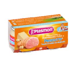 PLASMON OMOGENEIZZATO FORMAGGIO/PROSCIUTTO 80 G X 2 PEZZI - Farmamood