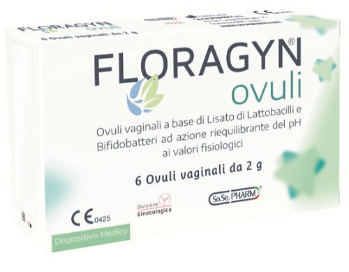 OVULI VAGINALI A BASE DI LATTOBACILLI LISATI FLORAGYN OVULI 2 G 6 PEZZI - Farmamood