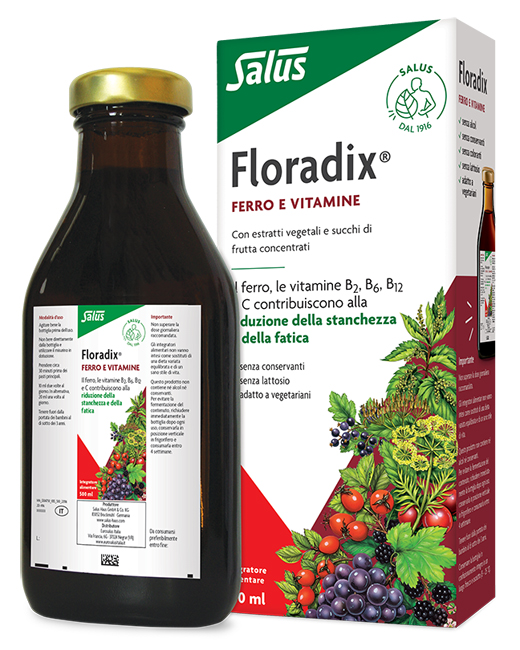 FLORADIX FERRO E VITAMINE 500 ML - Farmamood