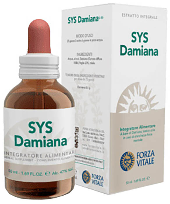 SYS DAMIANA GOCCE 50 ML - Farmamood