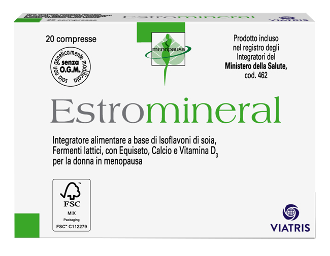 ESTROMINERAL 20 COMPRESSE - Farmamood