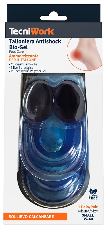 BIOGEL TALLONIERA GEL CON FORO SMALL 1 PEZZO - Farmamood